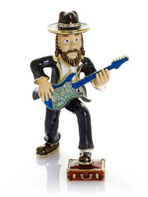 Guitar Music Player Trinket Box