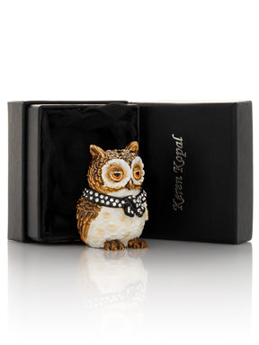 Brown Owl trinket box