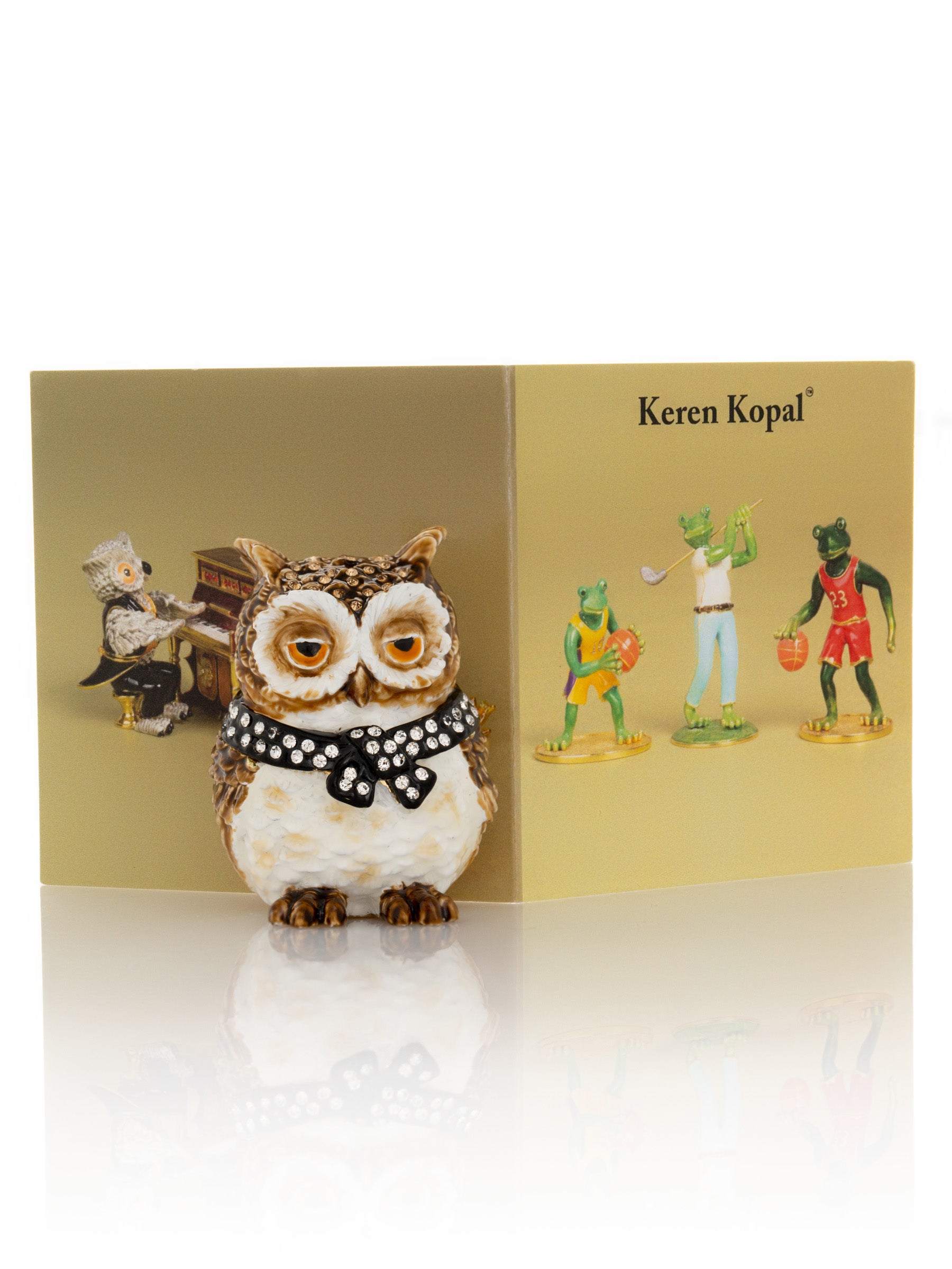 Brown Owl trinket box