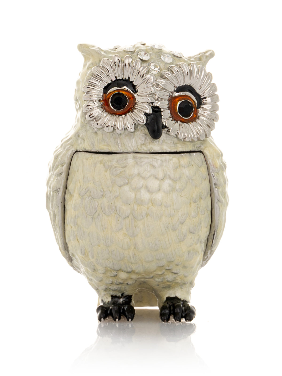 Keren Kopal Silver and White Owl
