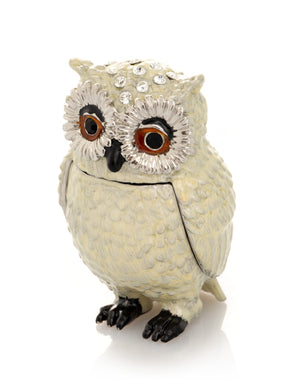 Silver and White Owl