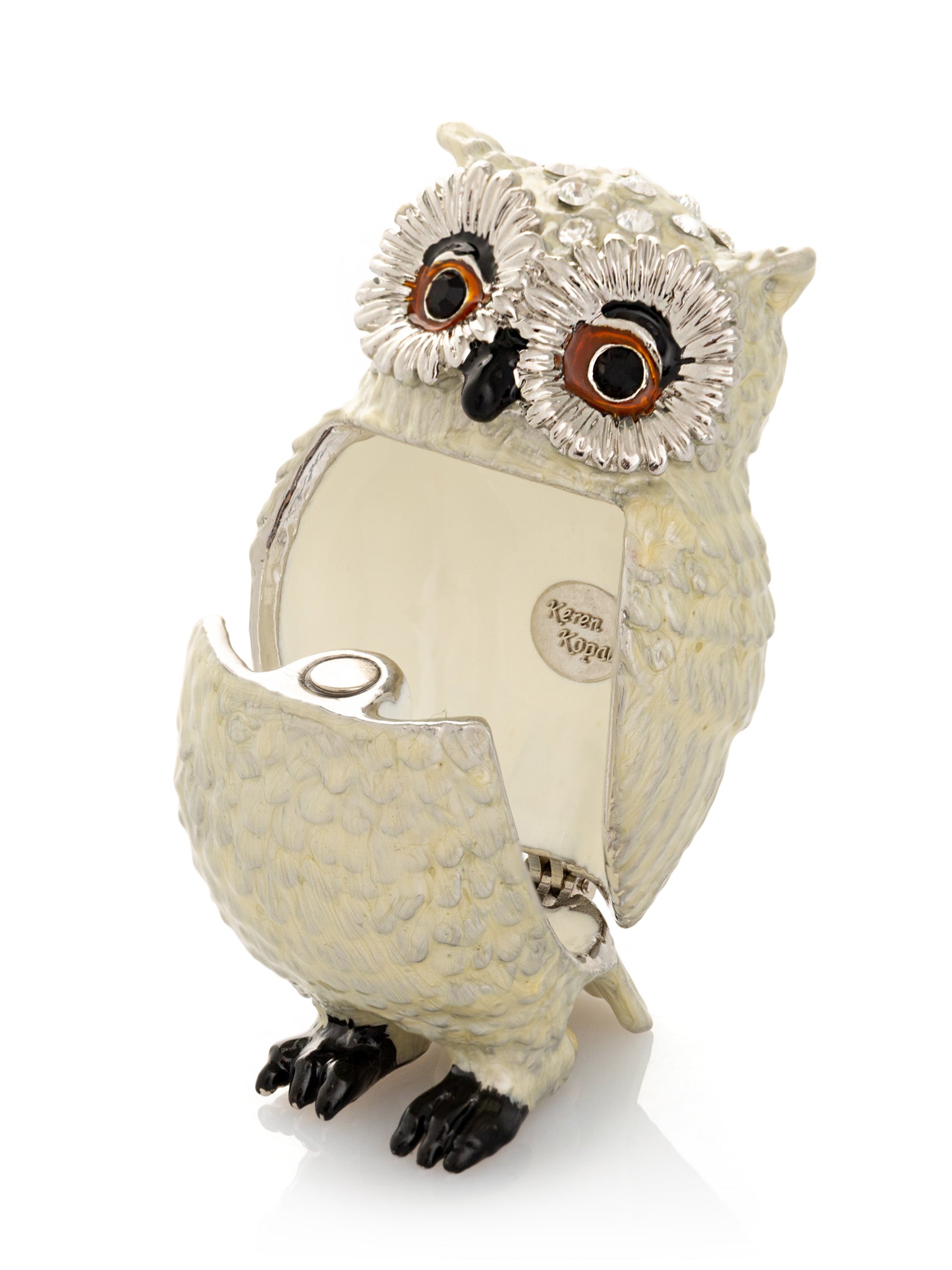 Silver and White Owl