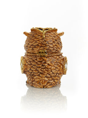Brown Owl Trinket Box