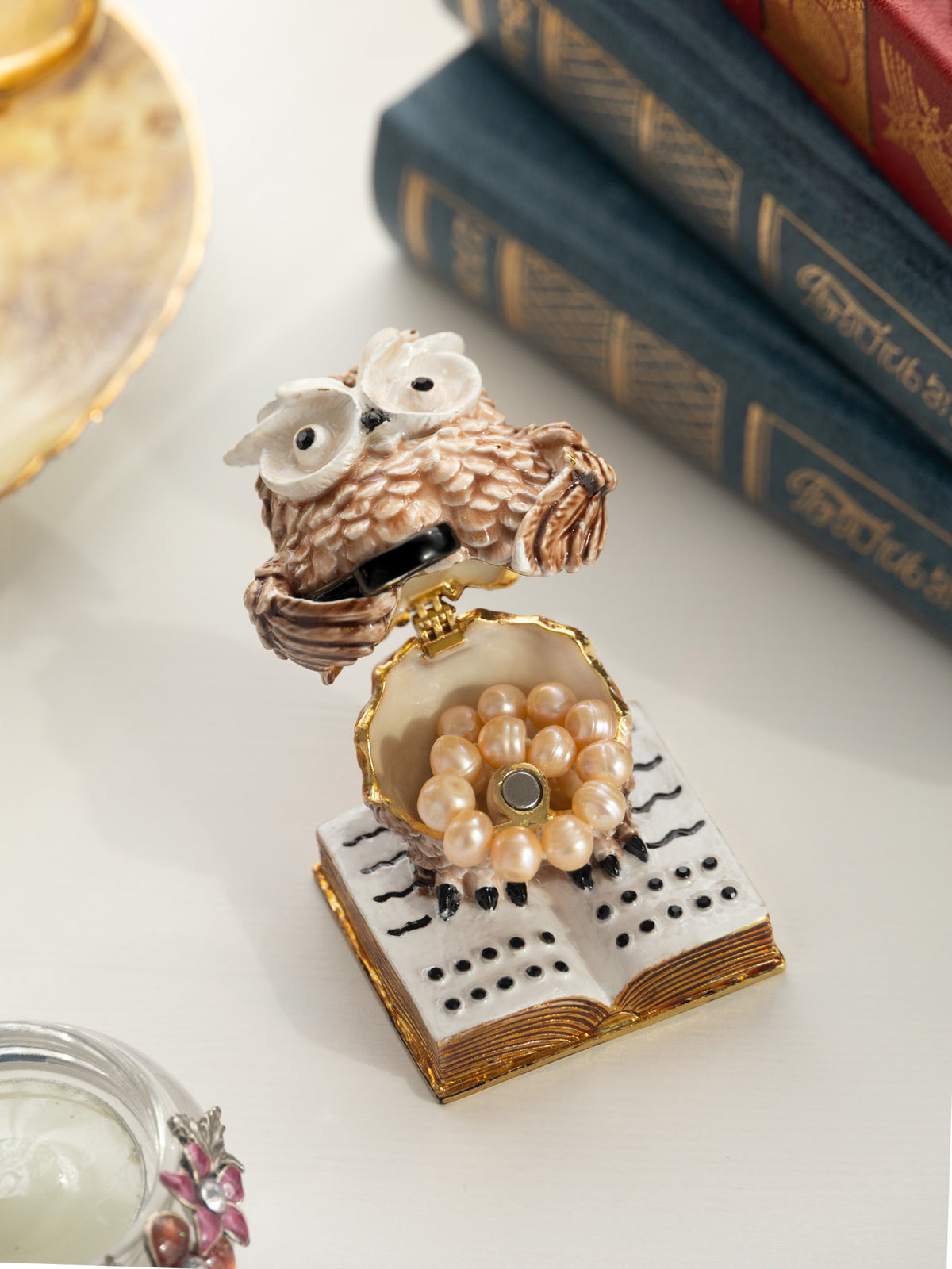 Keren Kopal Owl Reading a Book