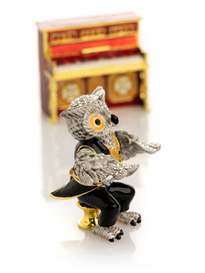 Keren Kopal Owl Playing the Piano