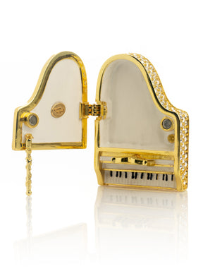 Golden White Piano