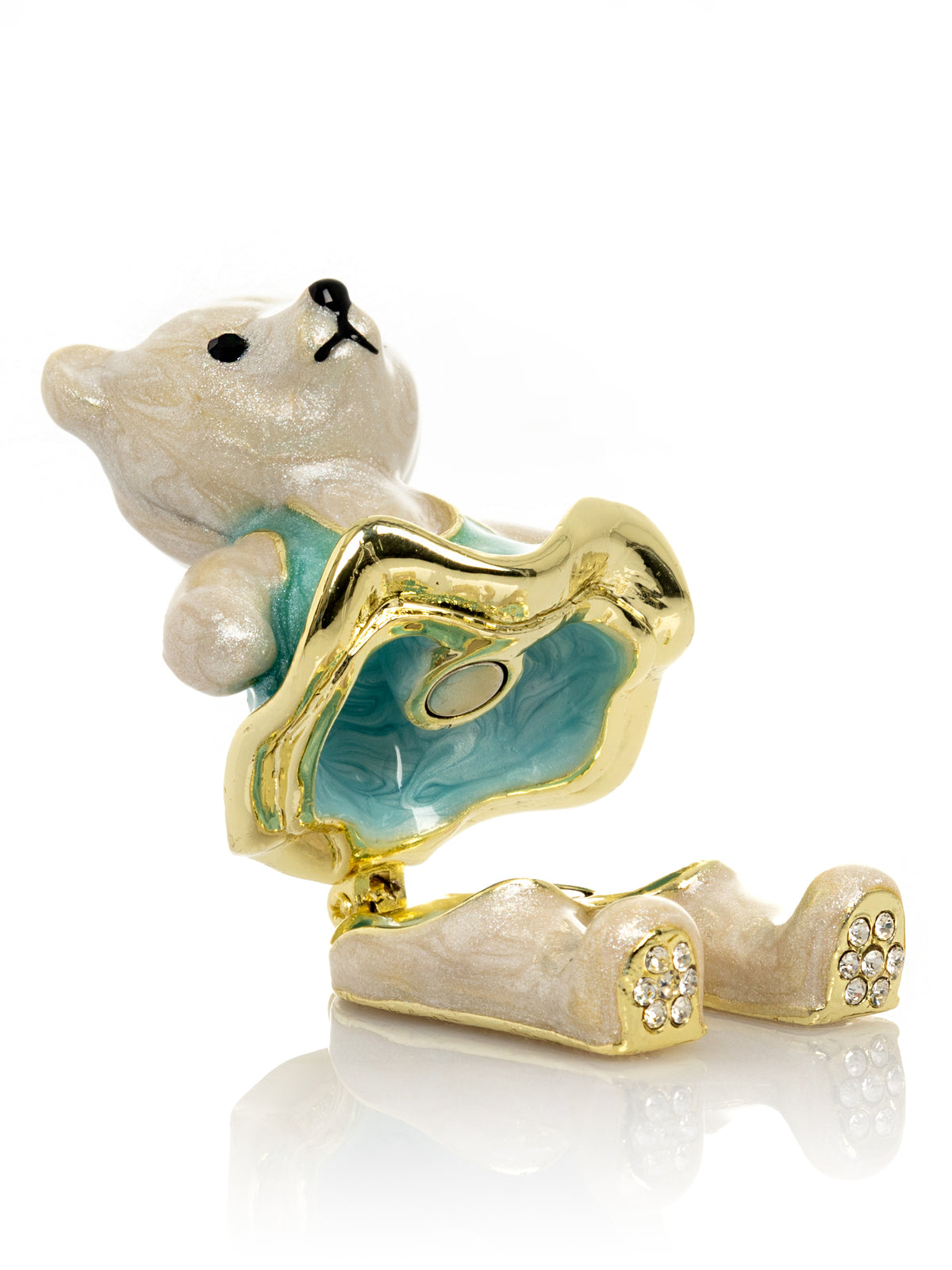 Teddy Bear with Turquoise Dress