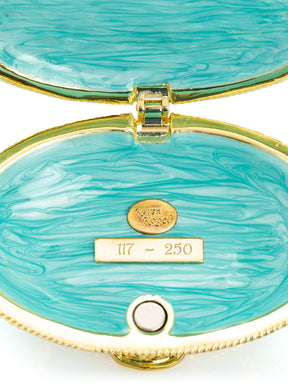 Keren Kopal Faberge Egg Pendant Necklaces Tree