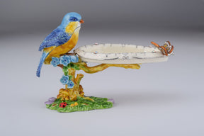 Blue & Yellow Tanager Bird on a Tree