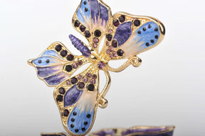 Blue & Purple Butterfly