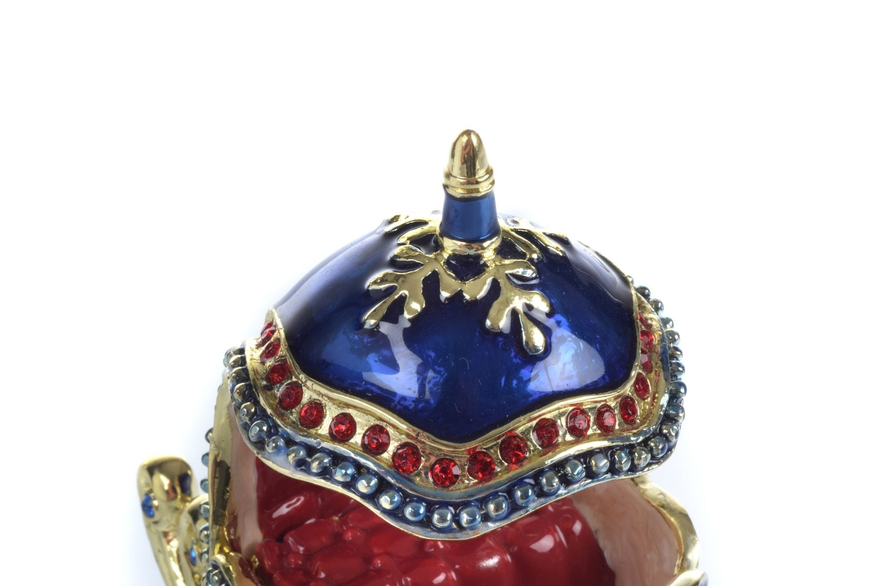 Édition limitée 1 sur 250 boîte à bijoux bleue Fabergé Royal Carriage