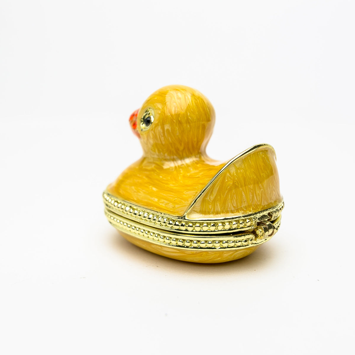 Petit canard de bain jaune