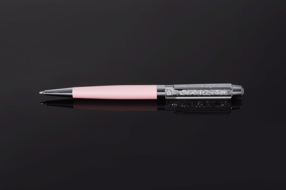 Pink Pen with Swarovski Crystals