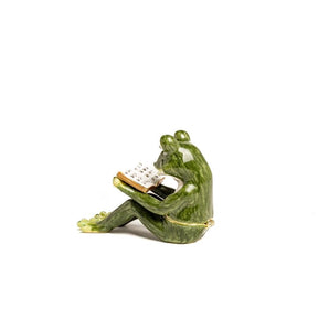 Frog Reading a Book Baby Shower Keren Kopal