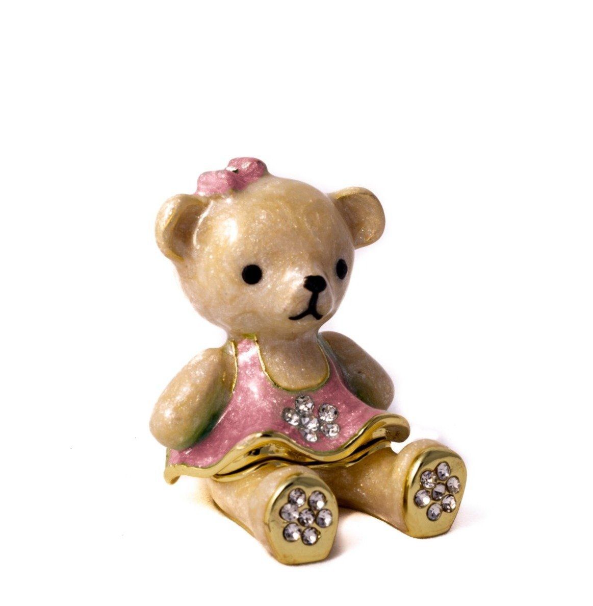 Teddy Bear with Pink Dress Baby Shower Keren Kopal