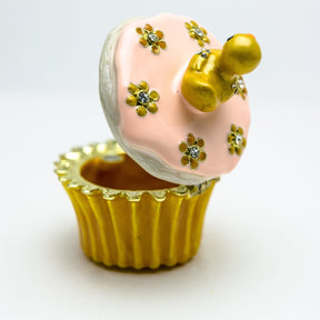 Yellow Duck on Cupcake Baby Shower Keren Kopal