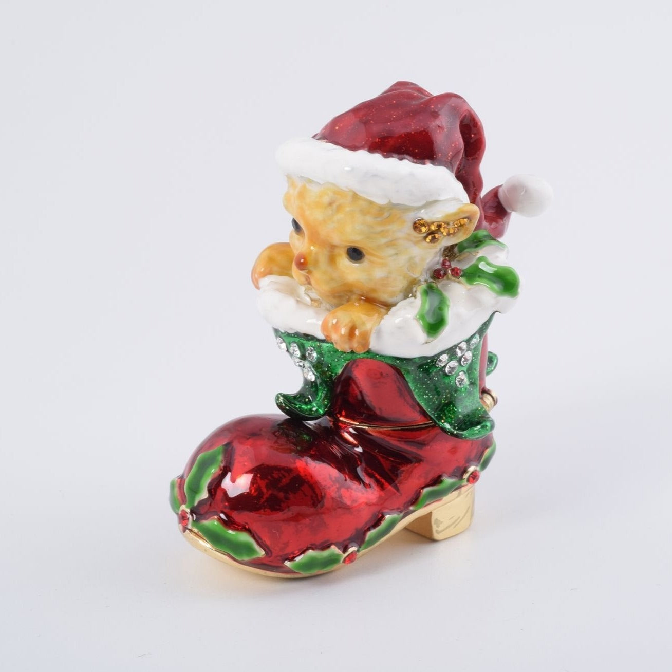 Keren Kopal Christmas Cat in a Christmas Boot  62.50