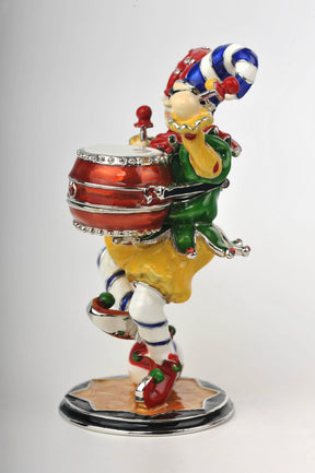 Keren Kopal Colorful Jester Playing the Drum  80.00