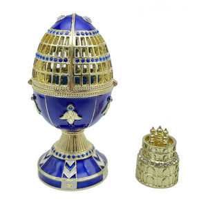 Blue Russian Egg Easter Egg Keren Kopal