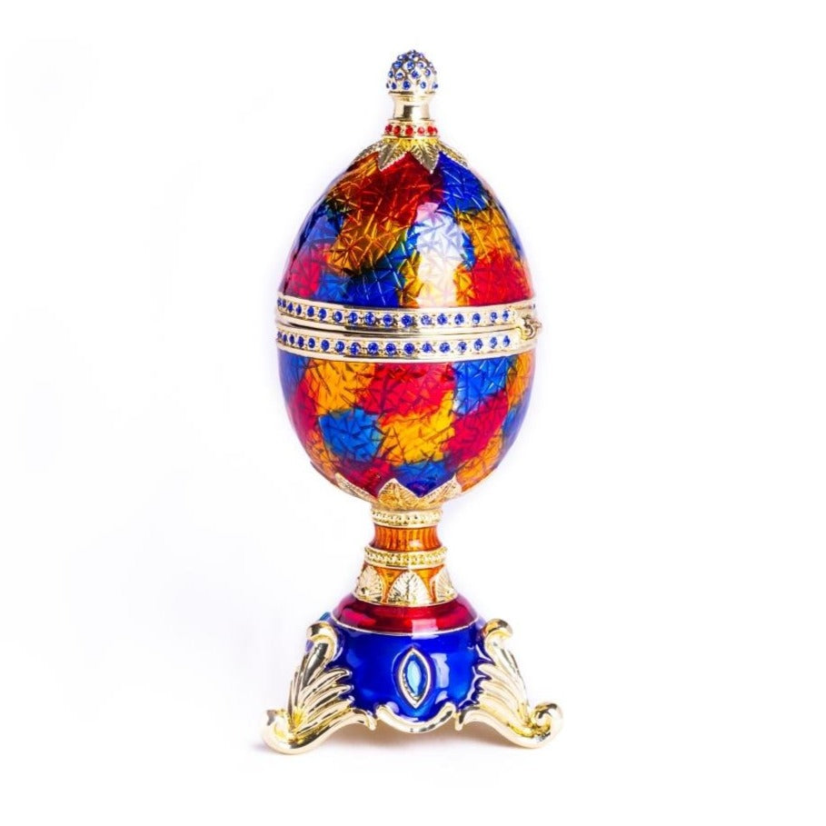 Colorful Music Playing Faberge Egg Easter Egg Keren Kopal