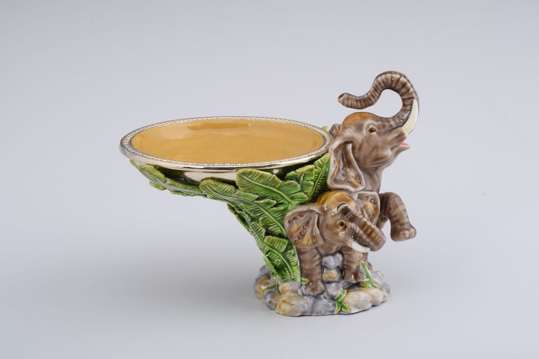 Keren Kopal Elephant Holding a Plate  154.25