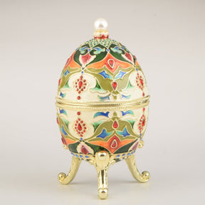 Colorful Russian Egg Faberge Egg Keren Kopal