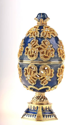 Keren Kopal Faberge Egg with a Golden Swan  110.50