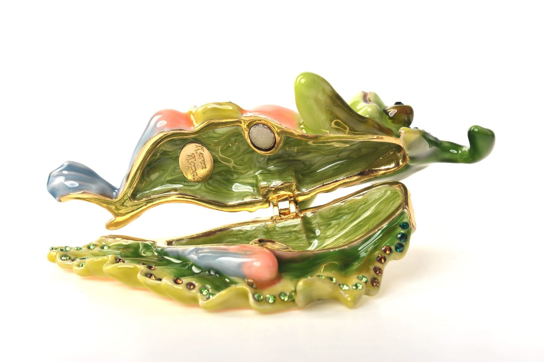 Keren Kopal Frog on a Leaf  49.50