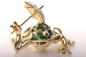 Keren Kopal Frog with Umbrella  51.75