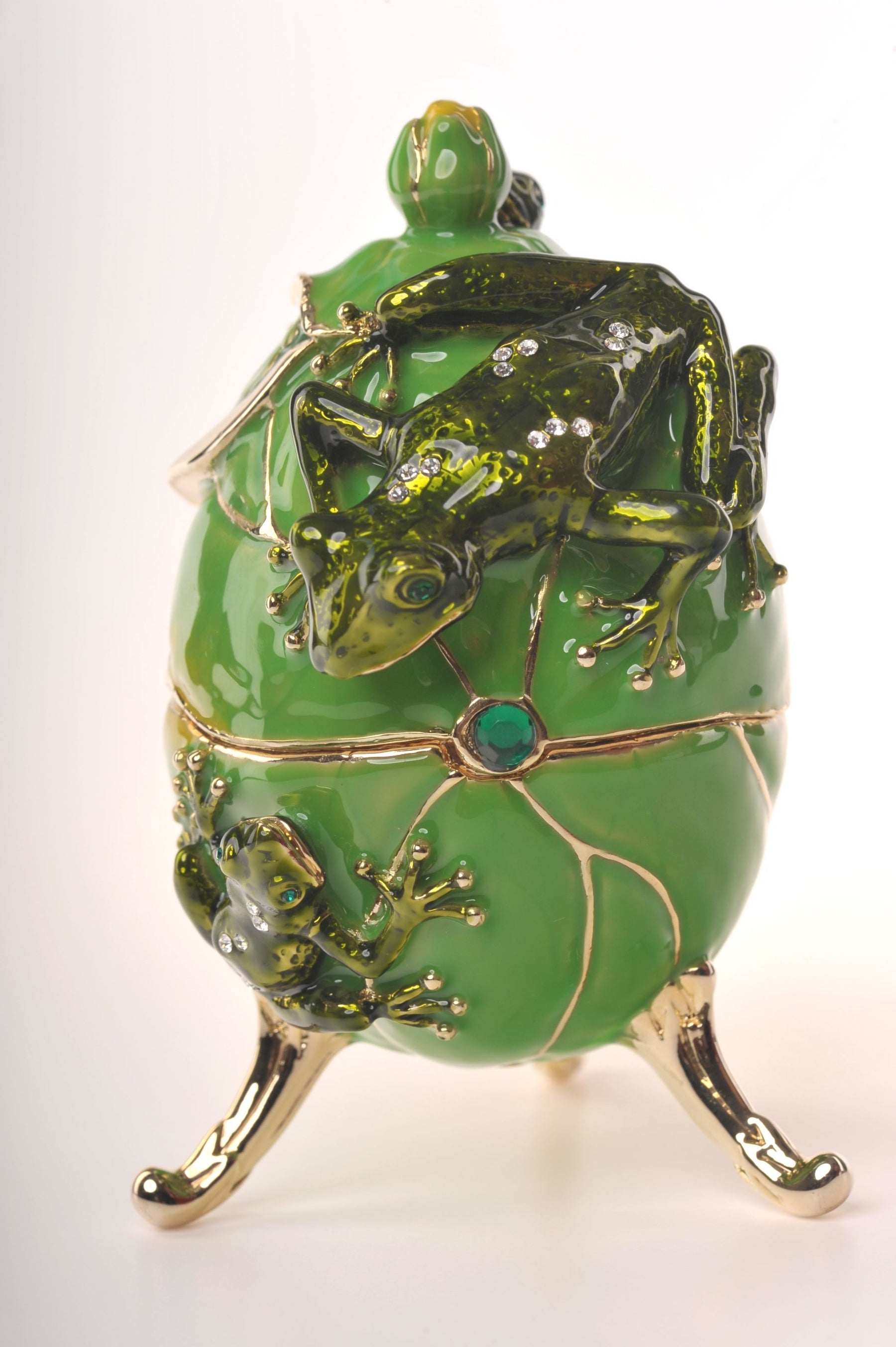 Keren Kopal Frogs Faberge Egg  118.00