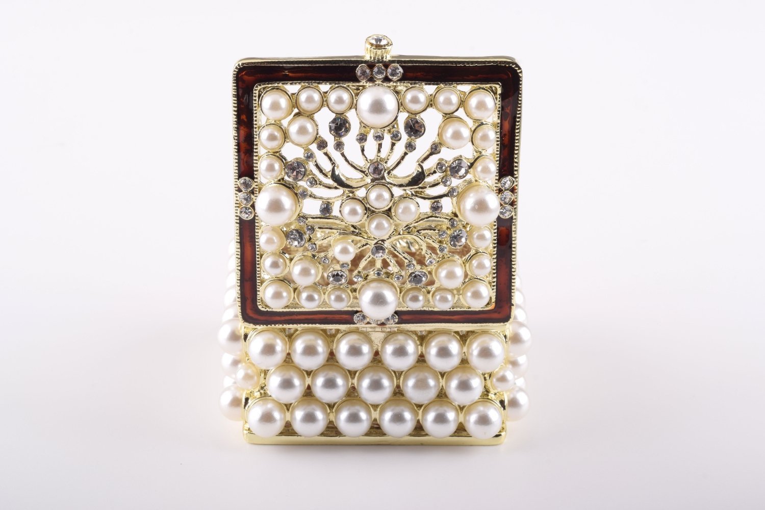 Gold Box with Pearls  Keren Kopal
