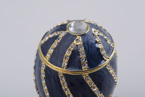 Keren Kopal Gold & Blue Faberge Egg  62.25