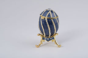 Keren Kopal Gold & Blue Faberge Egg  62.25