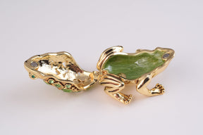 Keren Kopal Gold and Green Frog  44.00