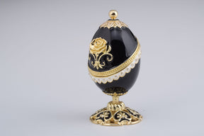 Keren Kopal Golden Black Royal Faberge Egg  86.50
