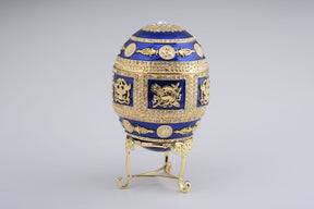 Keren Kopal Golden Blue Faberge Egg  174.00