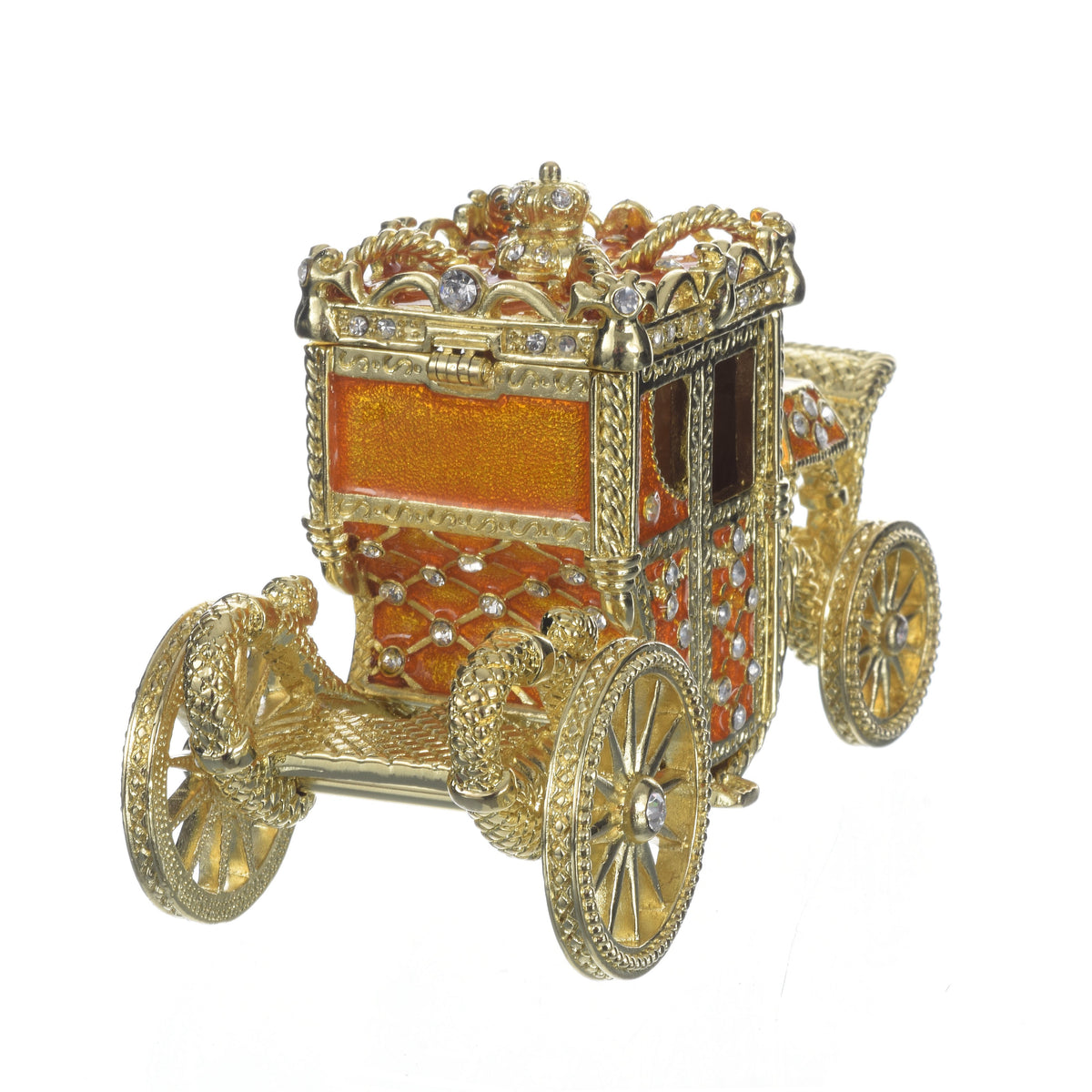 Golden Carriage Trinket Box  Keren Kopal