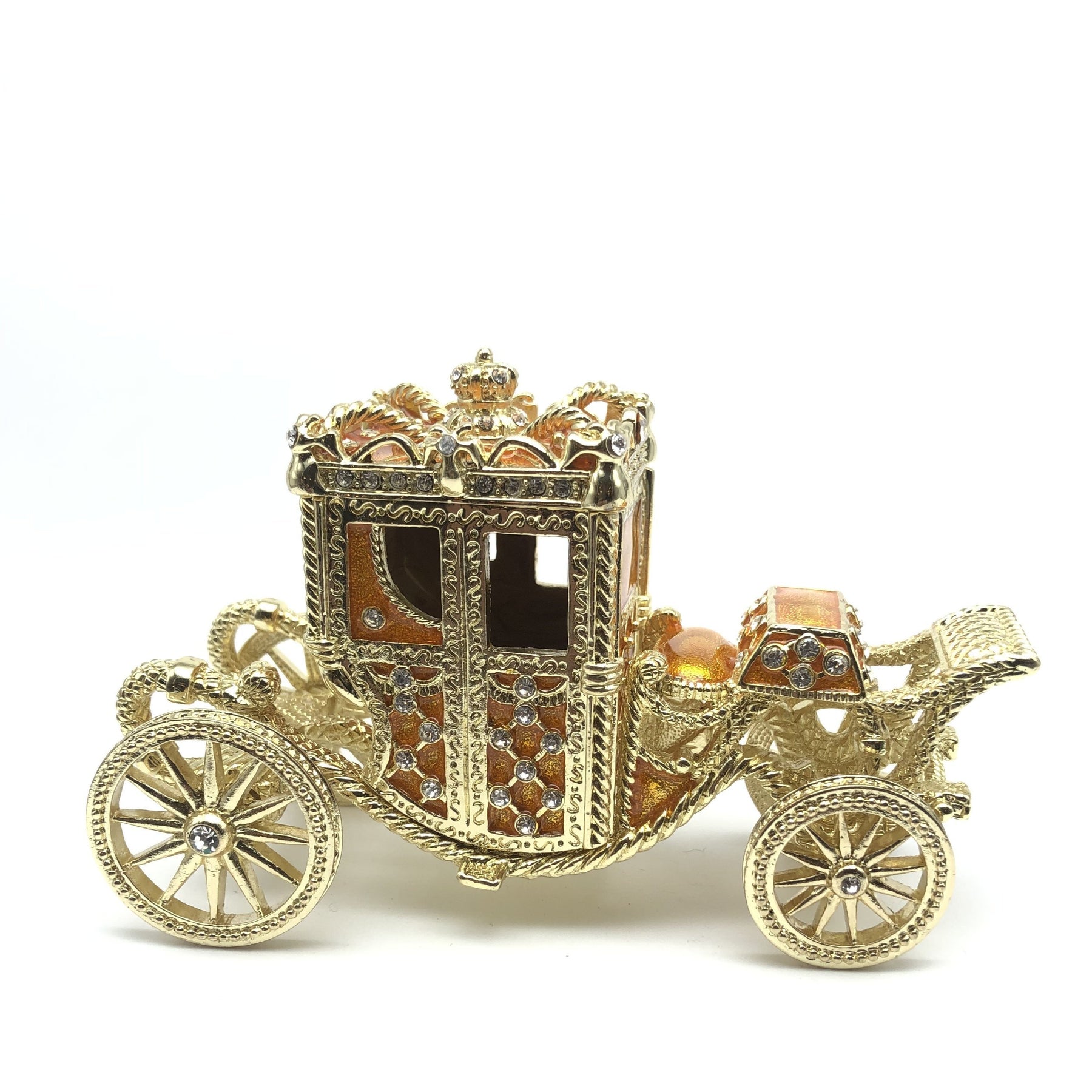 Golden Carriage Trinket Box  Keren Kopal
