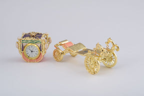 Golden Carriage with a Clock  Keren Kopal