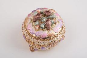 Golden Seashells Trinket Box  Keren Kopal