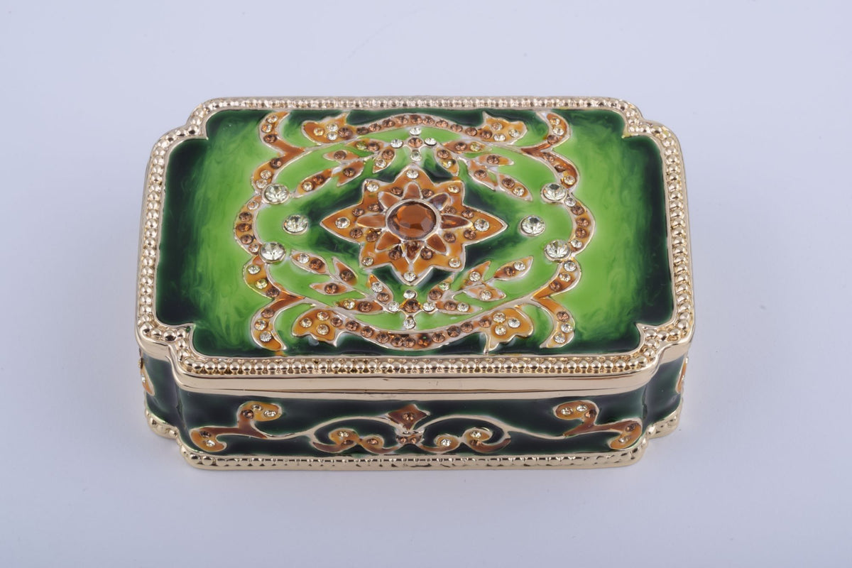 Keren Kopal Green Vintage Style Trinket Box  77.50