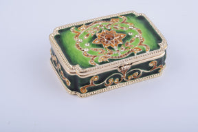 Keren Kopal Green Vintage Style Trinket Box  77.50