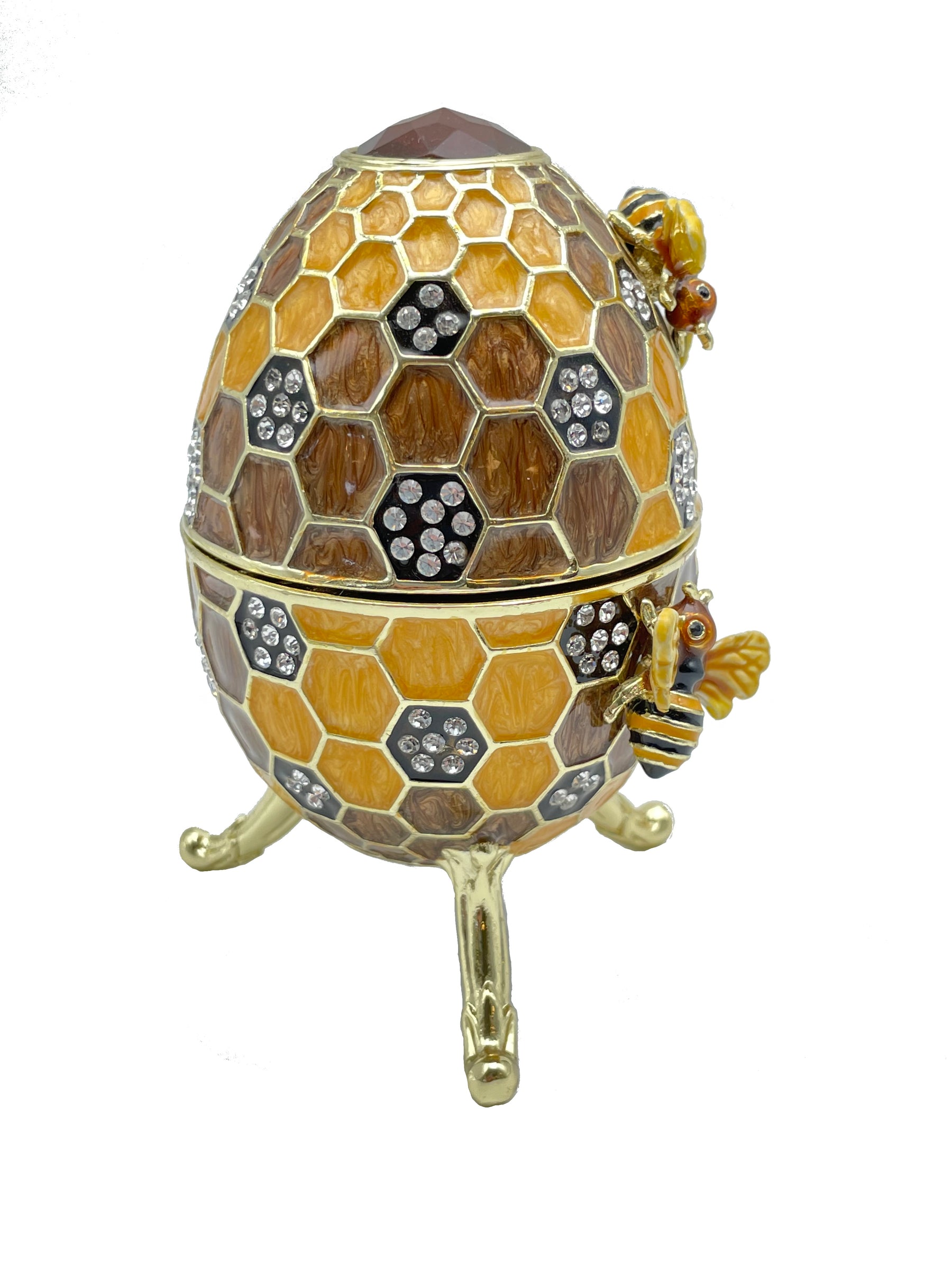 Beehive Egg with Bees
