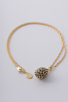 Keren Kopal Golden Black Egg Pendant Necklace Pendant 39.00