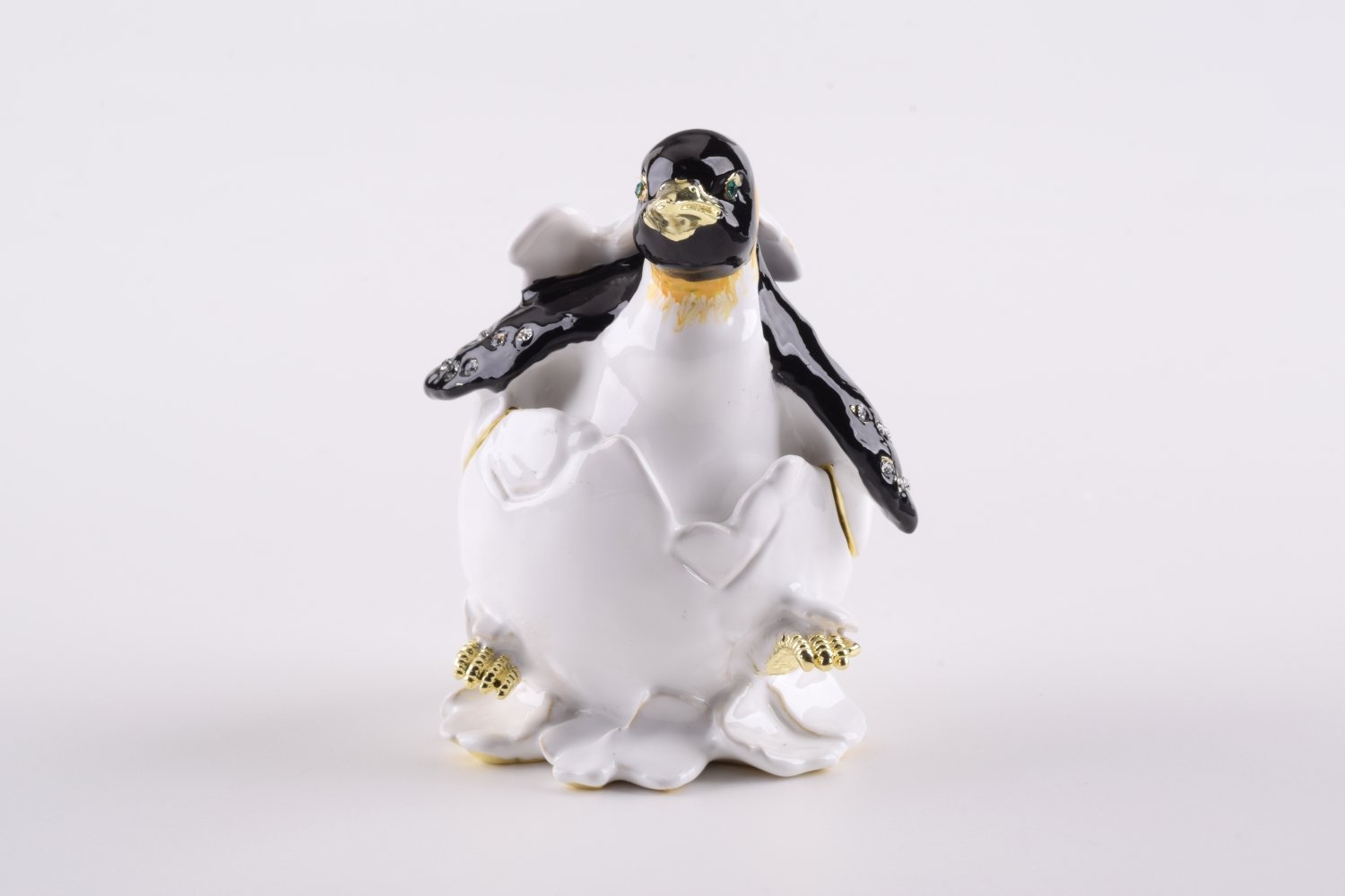 Keren Kopal Penguin Trinket Box  56.50
