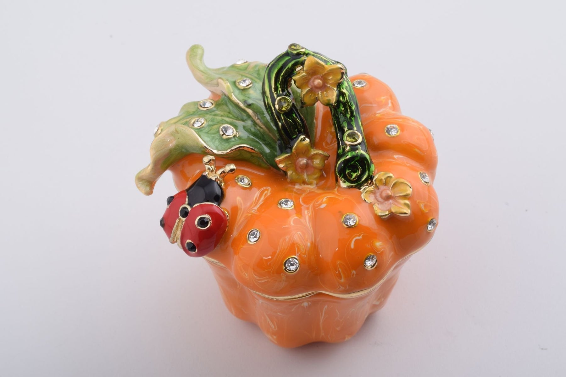 Keren Kopal Pumpkin with a Ladybug Box  64.00
