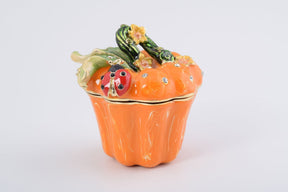 Keren Kopal Pumpkin with a Ladybug Box  64.00