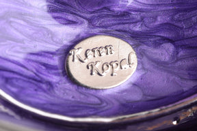 Keren Kopal Purple Box with Pearl  44.00