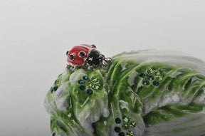 Red Beetle on Green Cabbage  Keren Kopal