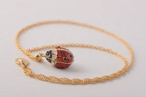 Keren Kopal Red Ladybug Pendant Necklace  37.00
